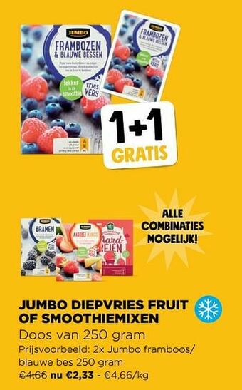 Jumbo Jumbo framboos- blauwe bes aanbieding
