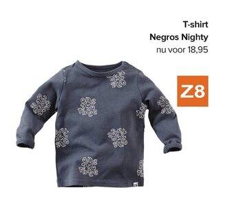 Baby-Dump T-shirt Negros Nighty aanbieding