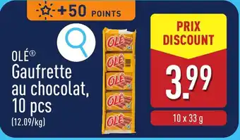 Ole gaufrette au chocolat