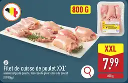 ALDI Filet de cuisse de poulet XXL aanbieding