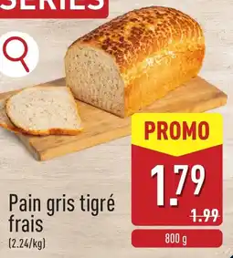 ALDI Pain gris tigré frais aanbieding