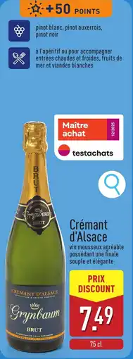 ALDI Crémant d'Alsace aanbieding