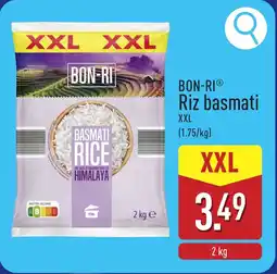 ALDI Bon-ri riz basmati aanbieding