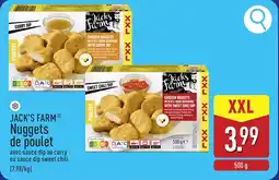 ALDI Jack's farm nuggets de poulet aanbieding