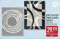 ALDI Home creation tapis à poils courts aanbieding