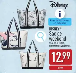 ALDI Disney sac de weekend aanbieding