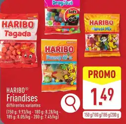 ALDI Haribo friandises aanbieding