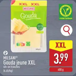 ALDI Milsani gouda jeune xxl aanbieding