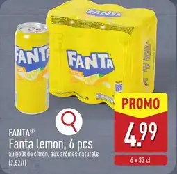 ALDI Fanta lemon aanbieding