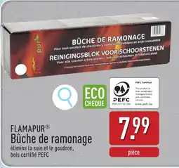 ALDI Flamapur Bûche De Ramonage aanbieding