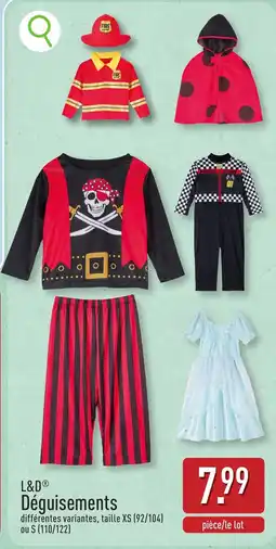 ALDI L&D Déguisements aanbieding