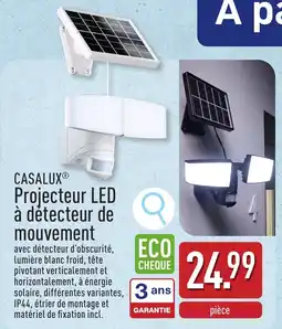 ALDI Casalux Projecteur LED à détecteur de mouvement aanbieding