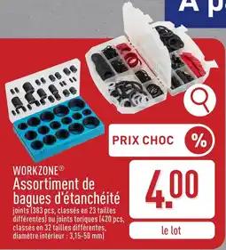 ALDI Workzone Assortiment de Bagues d'étanchéité aanbieding