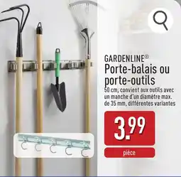ALDI Gardenline Porte Balais ou Porte Outils aanbieding