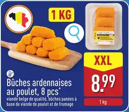 ALDI Bûches ardennaises au poulet aanbieding