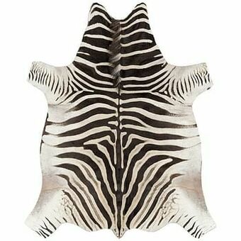 Leen Bakker Tapijt Marty Zebra - 155x190 cm - Leen Bakker aanbieding