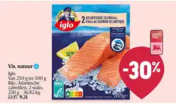 Delhaize Vis, natuur aanbieding
