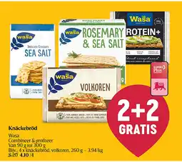 Delhaize Knäckebröd aanbieding