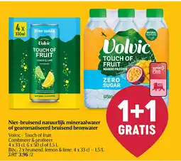 Delhaize Niet-bruisend natuurlijk mineraalwater of gearomatiseerd bruisend bronwater aanbieding