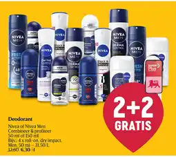 Delhaize Deodorant aanbieding