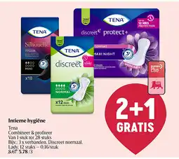 Delhaize Intieme hygiëne aanbieding