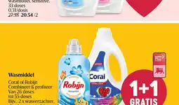 Delhaize Wasmiddel aanbieding