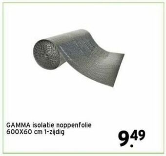 GAMMA Gamma isolatie noppenfolie aanbieding