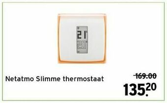 Netatmo slimme thermostaat