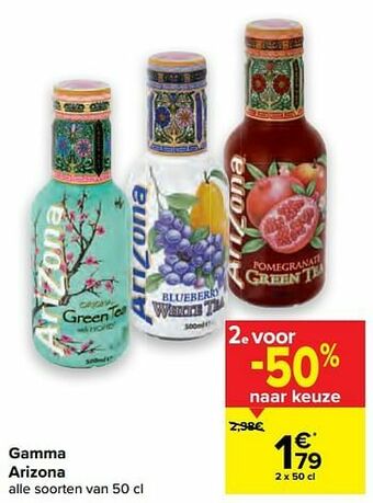 Carrefour Gamma arizona aanbieding