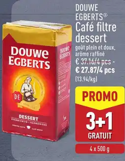 ALDI Douwe Egberts Café Filtre Dessert aanbieding