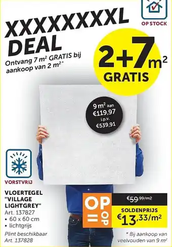 Vloertegel Village Lightgrey