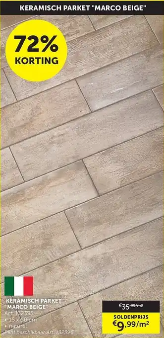 Keramisch Parket Marco Beige