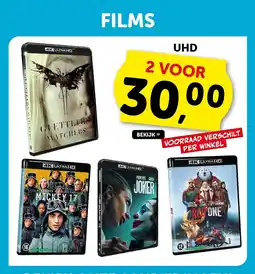 Boekenvoordeel Films aanbieding