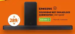 Expert Samsung Soundbar met Draadloze Subwoofer HW-Q600F aanbieding