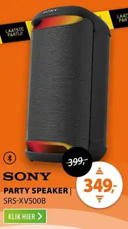 Expert Sony Party Speaker aanbieding