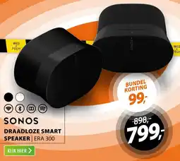 Expert Sonos Draadloze Smart Speaker Era 300 aanbieding