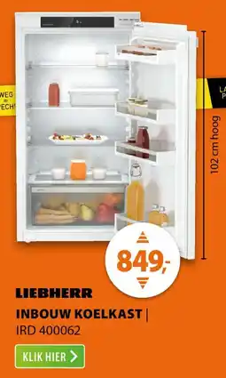 Expert Liebherr Inbouw Koelkast aanbieding
