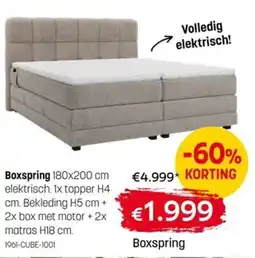 BE-Okay Boxspring aanbieding