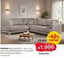 BE-Okay Hoeksalon aanbieding
