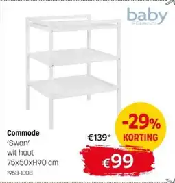 BE-Okay Baby Gaverzichte Commode aanbieding