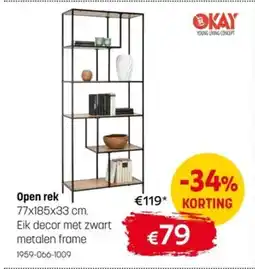 BE-Okay Open Rek aanbieding
