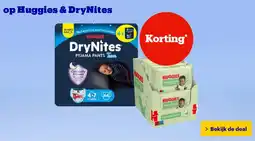 Bol.com op Huggies & DryNites aanbieding