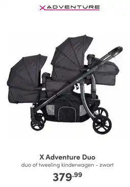 Baby & Tiener X Adventure Duo aanbieding