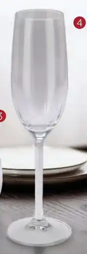 Zelfbouwmarkt Champagne Glas Nio Set van 4 aanbieding