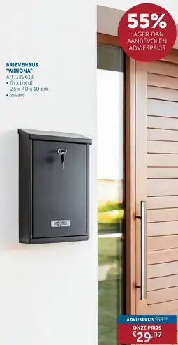 Zelfbouwmarkt Brievenbus Winona aanbieding