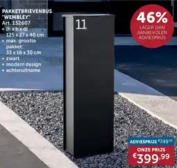 Zelfbouwmarkt Pakketbrievenbus Wembley aanbieding