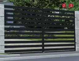 Zelfbouwmarkt Stalen draaipoort Lyon dubbel aanbieding