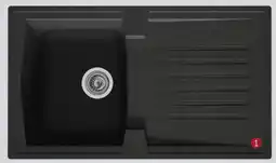 Zelfbouwmarkt Spoelbak zwart enkele bak nils aanbieding