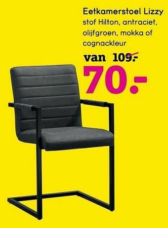 Leen Bakker Eetkamerstoel lizzy aanbieding