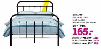 Leen Bakker Bed anne aanbieding